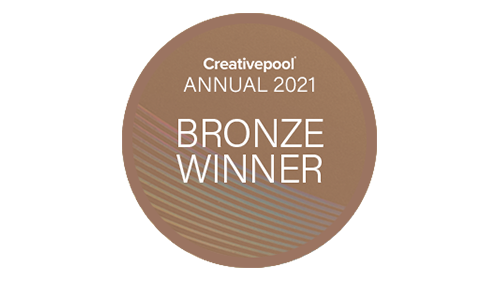 Creative Pool Annual 2021 - Bronze Winner