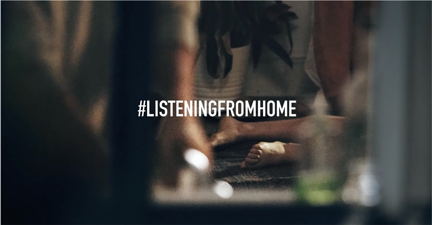 No More Logo - #listeningfromhome